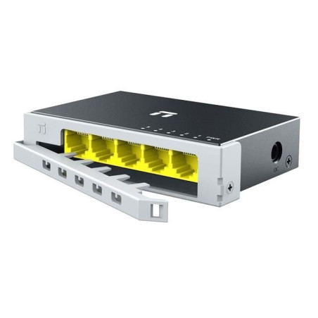 SWITCH GIGABIT 5 PTOS 10/100/1000 Mbps. Metálico
