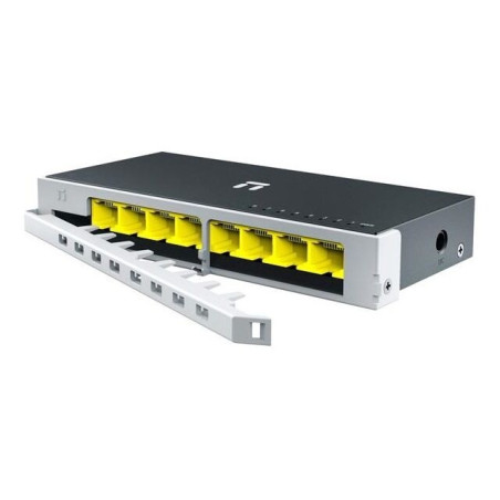 SWITCH GIGABIT 8 PTOS 10/100/1000 Mbps. Metálico
