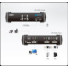 KVM SWITCH SOBREMESA 2 X 1 DVI - USB + AUDIO