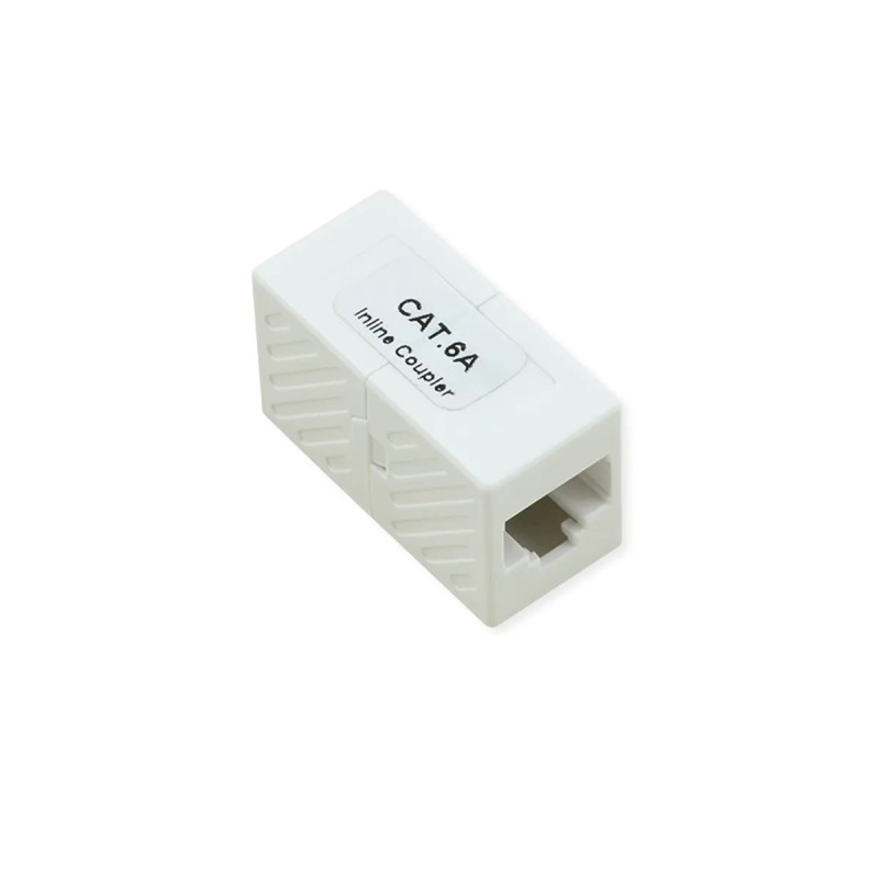 ADAPTADOR COMPACTO RJ45 H-H CAT-6A EN LINEA