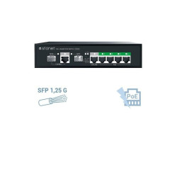 SWITCH P.O.E 5 PTOS Giga (4 POE)+ 1SLOT SFP+ 1COMB