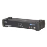 KVM SWITCH SOBREMESA DVI-D 2X1 USB AUDIO+OSD+HUB
