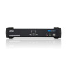 KVM SWITCH SOBREMESA DVI-D 2X1 USB AUDIO+OSD+HUB