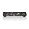 KVM SWITCH SOBREMESA DVI-D 2X1 USB AUDIO+OSD+HUB