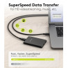 CABLE USB 3.2 Gen2 USB-C (M)-(M) 60W 10Gbps 2m