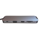 DOCK USB-C 3.1 (M) - MULTIPUERTO 10 EN 1