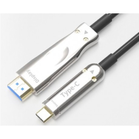 CABLE VIDEO HIBRIDO AOC USB-C (M) - HDMI (M) 15m