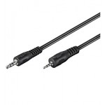 CABLE AUDIO JACK STEREO 2.5mm - 3.5mm M-M 1.5Mts