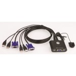 KVM SWITCH COMPACTO 2X1 USB SELECTOR MANUAL