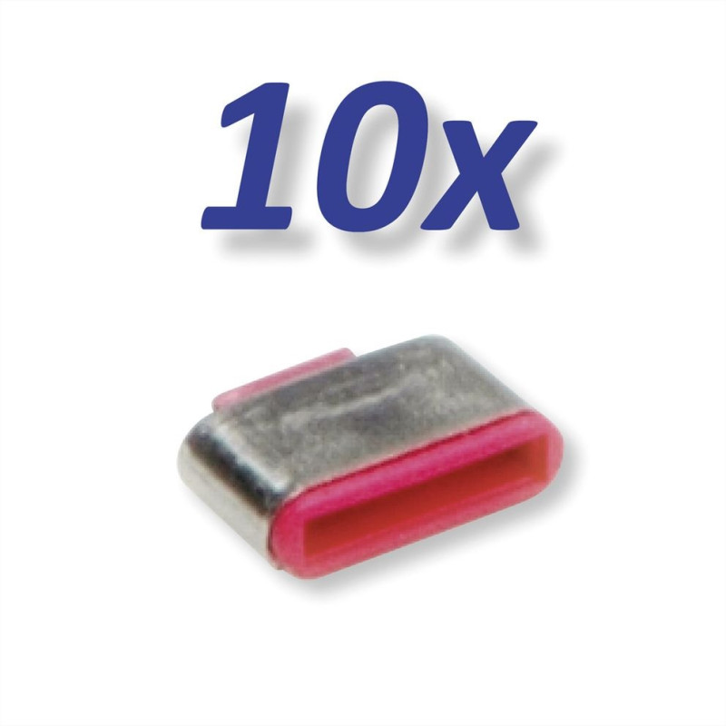 PACK 10/u CIERRE CONECTOR USB-C