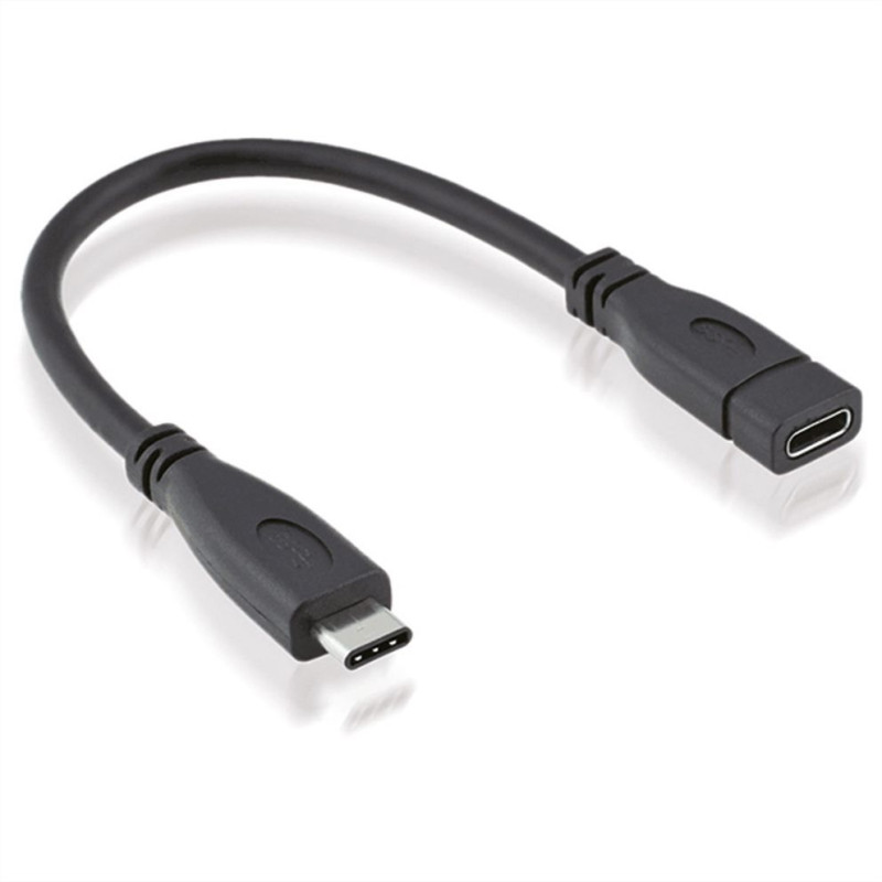 CABLE EXTENSION USB-C 3.2 Gen.2 M - H 0.15m