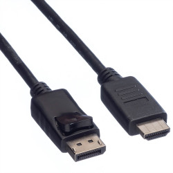 CABLE DISPLAYPORT (CPU) - HDMI (MONITOR) 10Mts