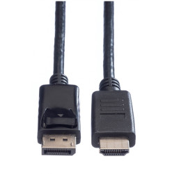 CABLE DISPLAYPORT (CPU) - HDMI (MONITOR) 10Mts