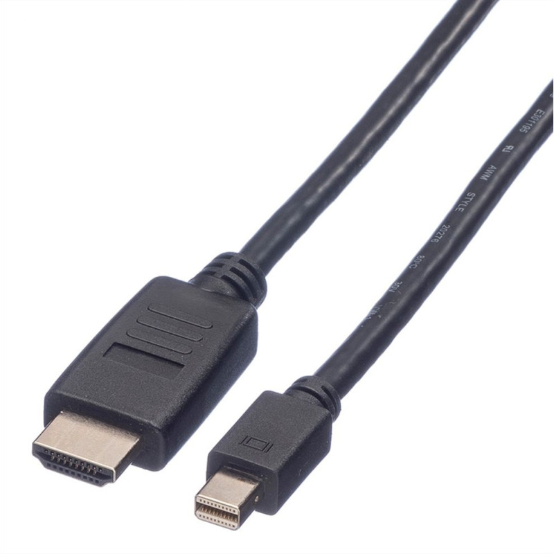 CABLE MINIDISPLAYPORT M v1.1-HDMI (M) 1080p 1m