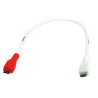 CABLE USB 2.0  MICRO USB TIPO B (M)-(M) 0.3Mt