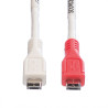 CABLE USB 2.0  MICRO USB TIPO B (M)-(M) 0.3Mt