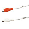 CABLE USB 2.0  MICRO USB TIPO B (M)-(M) 0.3Mt