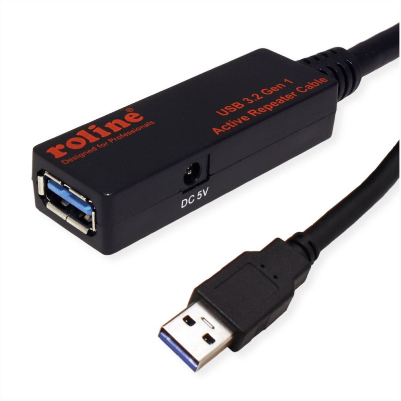 CABLE USB 3.2 Gen 1 AMPLIFICADOR 10M TIPO A M - H