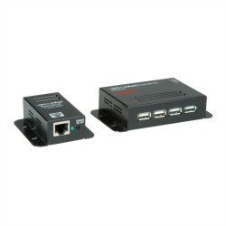 EXTENSOR USB 2.0 4 X USB  50M VIA RJ45