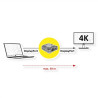 VIDEO EXTENDER DISPLAYPORT  30Mts 3840x2160 @60Hz