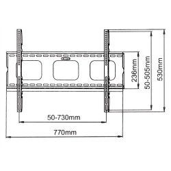 SOPORTE TV / LCD PARED FIJO LOW PROFILE TV 32 - 60