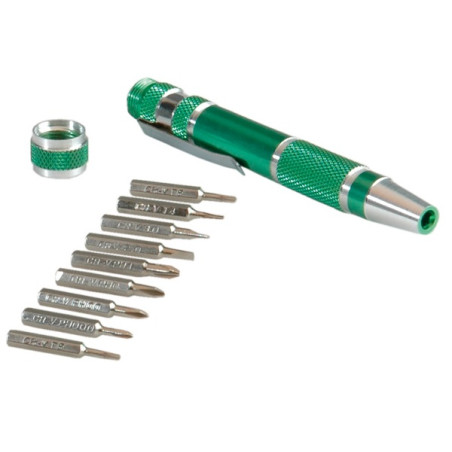 KIT DESTORNILLADORES PRECISION 9 Pzs.