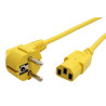 CABLE DE ALIMENTACION CPU-RED AMARILLO  1.8M