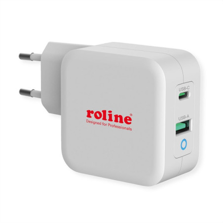 ALIMENTADOR USB-C 65W 240v - 3.25A máx PTO. A + C