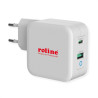 ALIMENTADOR USB-C 65W 240v - 3.25A máx PTO. A + C
