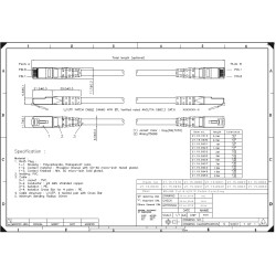LATIGUILLO UTP CAT6 FLEXIBLE 20 Mts.