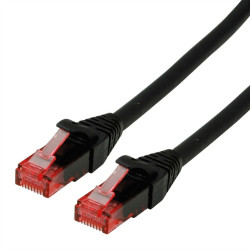 LATIGUILLO NEGRO UTP FLEXIBLE CAT6 0.5Mts. LSZH