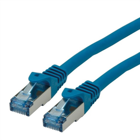 LATIGUILLO AZUL S/FTP CAT6A FLEXIBLE 0.3Mts
