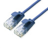 LATIGUILLO AZUL UTP CAT6A 1.5Mts LSZH SLIM