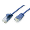 LATIGUILLO AZUL UTP CAT6A 3Mts LSZH SLIM