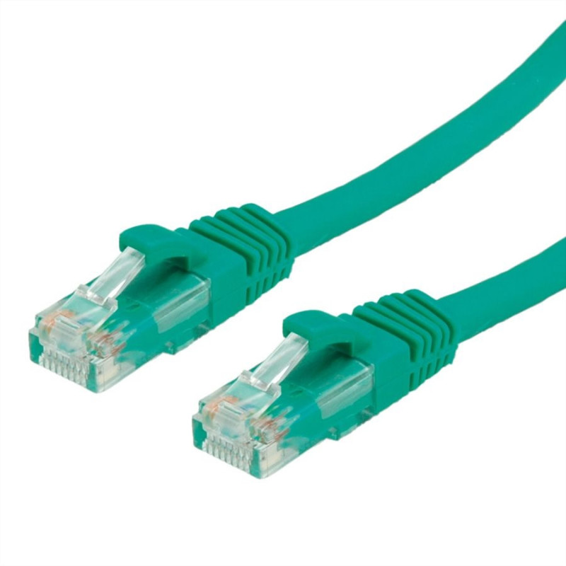 LATIGUILLO VERDE UTP CAT6 FLEXIBLE 0.5M LSZH