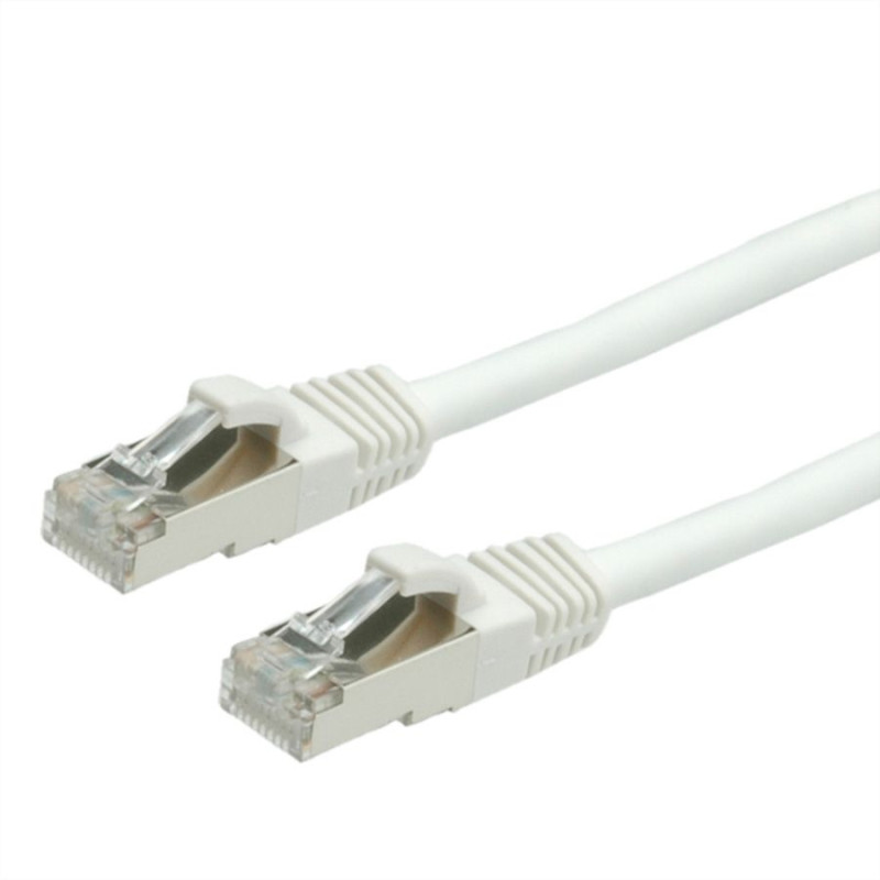 LATIGUILLO BLANCO S/FTP CAT6 FLEXIBLE LSZH 1 M