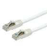LATIGUILLO BLANCO S/FTP CAT6 FLEXIBLE LSZH 1 M