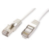 LATIGUILLO BLANCO S/FTP CAT6 FLEXIBLE LSZH 1 M