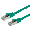 LATIGUILLO VERDE S/FTP CAT6 FLEXIBLE 2M SNAGLESS