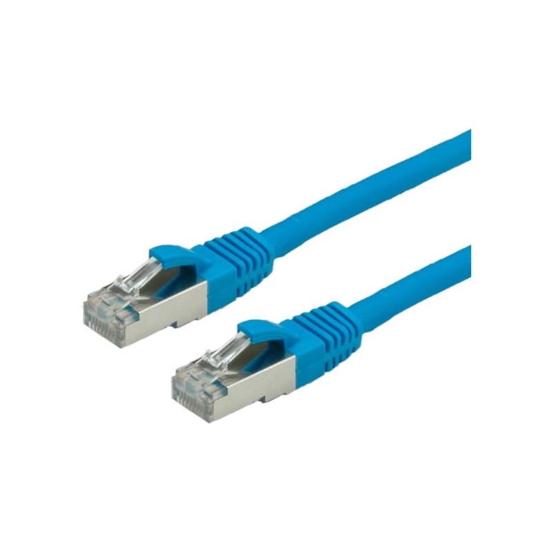 LATIGUILLO AZUL S/FTP CAT6 FLEXIBLE LSZH 2M