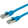 LATIGUILLO AZUL S/FTP CAT6 FLEXIBLE LSZH 2M