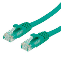 LATIGUILLO VERDE UTP CAT6A FLEXIBLE 1Mts