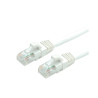 LATIGUILLO BLANCO UTP CAT6A FLEXIBLE 1Mts