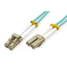 CABLE FIBRA DUPLEX MM. 50/125 LC-LC 5M OM3 AQUA