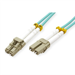CABLE FIBRA DUPLEX MM. 50/125 LC-LC 15m OM3 AQUA