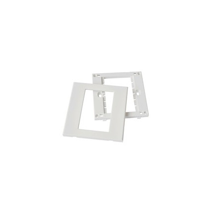MARCO Y BASTIDOR 45 X 45 PARA CAJA MODULAR BLANCO