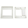 MARCO Y BASTIDOR 45 X 45 PARA CAJA MODULAR BLANCO