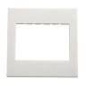 MARCO Y BASTIDOR 45 X 45 PARA CAJA MODULAR BLANCO