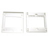 MARCO Y BASTIDOR 45 X 45 PARA CAJA MODULAR BLANCO