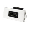 MODULO FRONTAL 45 X 22.5 HDMI 19P HEMBRA BLANCO